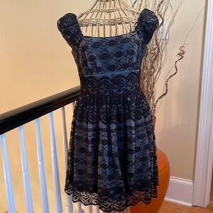 Anna Sui black dress
